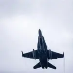 Συνετρίβη μαχητικό F-18 – Νεκρός ο πιλότος